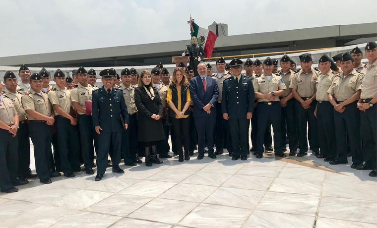 Capacitación en el Heroico Colegio Militar